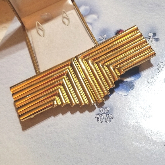 Accessorcraft NYC Vintage Gold Plated Belt Buckle - Picture 3 of 8